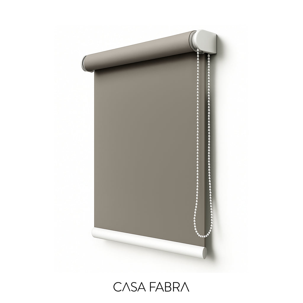 Gris - Persiana Enrollable BlackOut