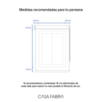 Mandarin - Persiana Enrollable BlackOut