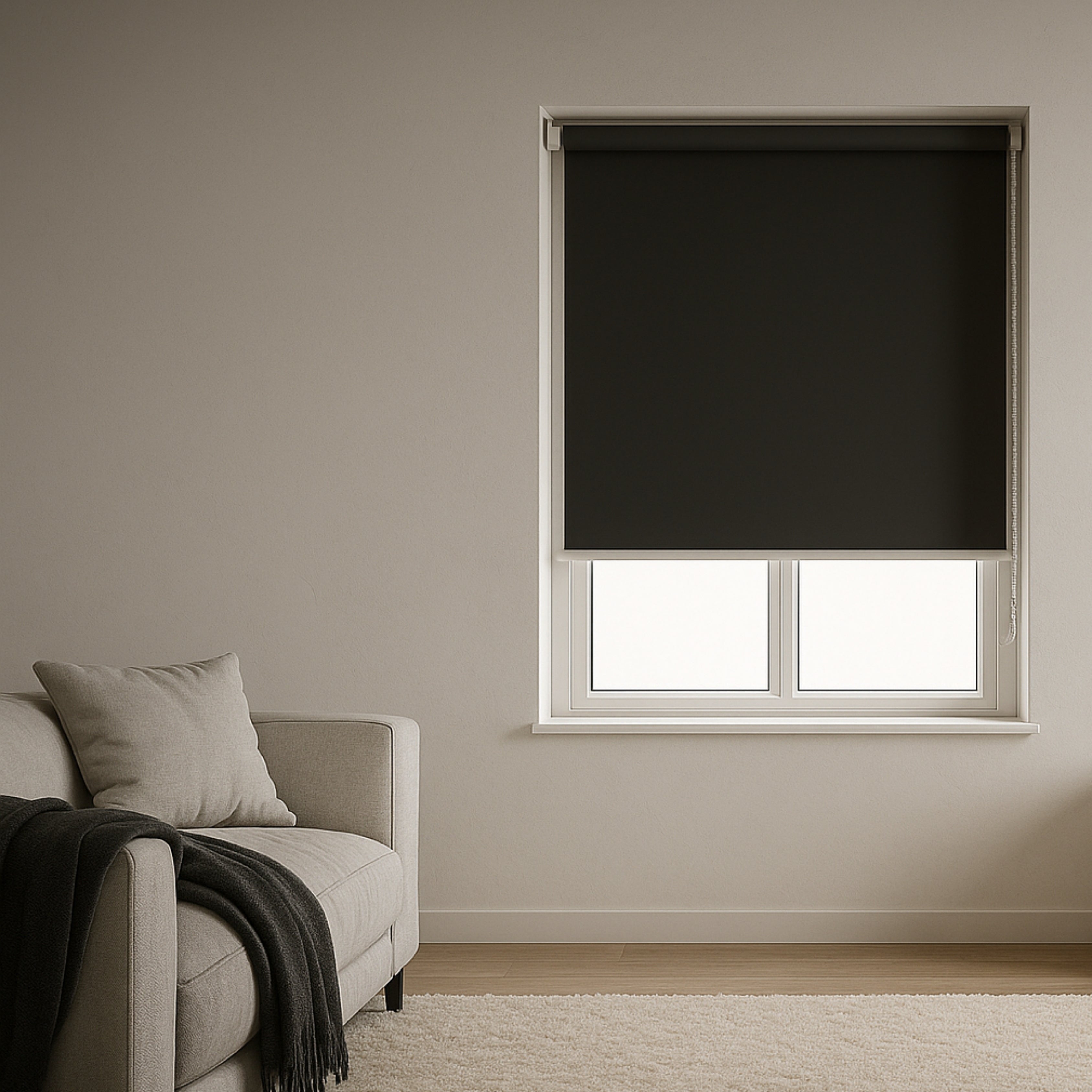 Negro - Persiana Enrollable BlackOut