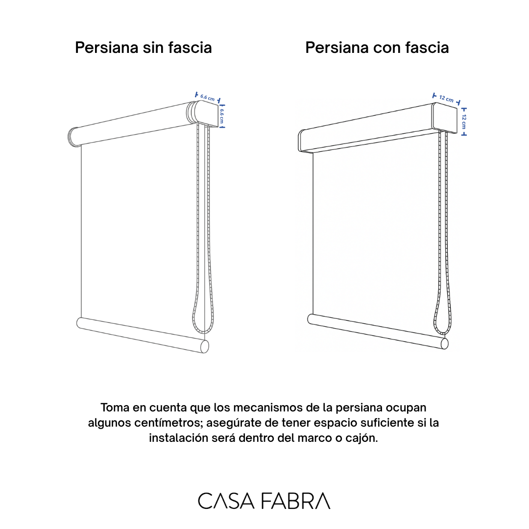 Mandarin - Persiana Enrollable BlackOut