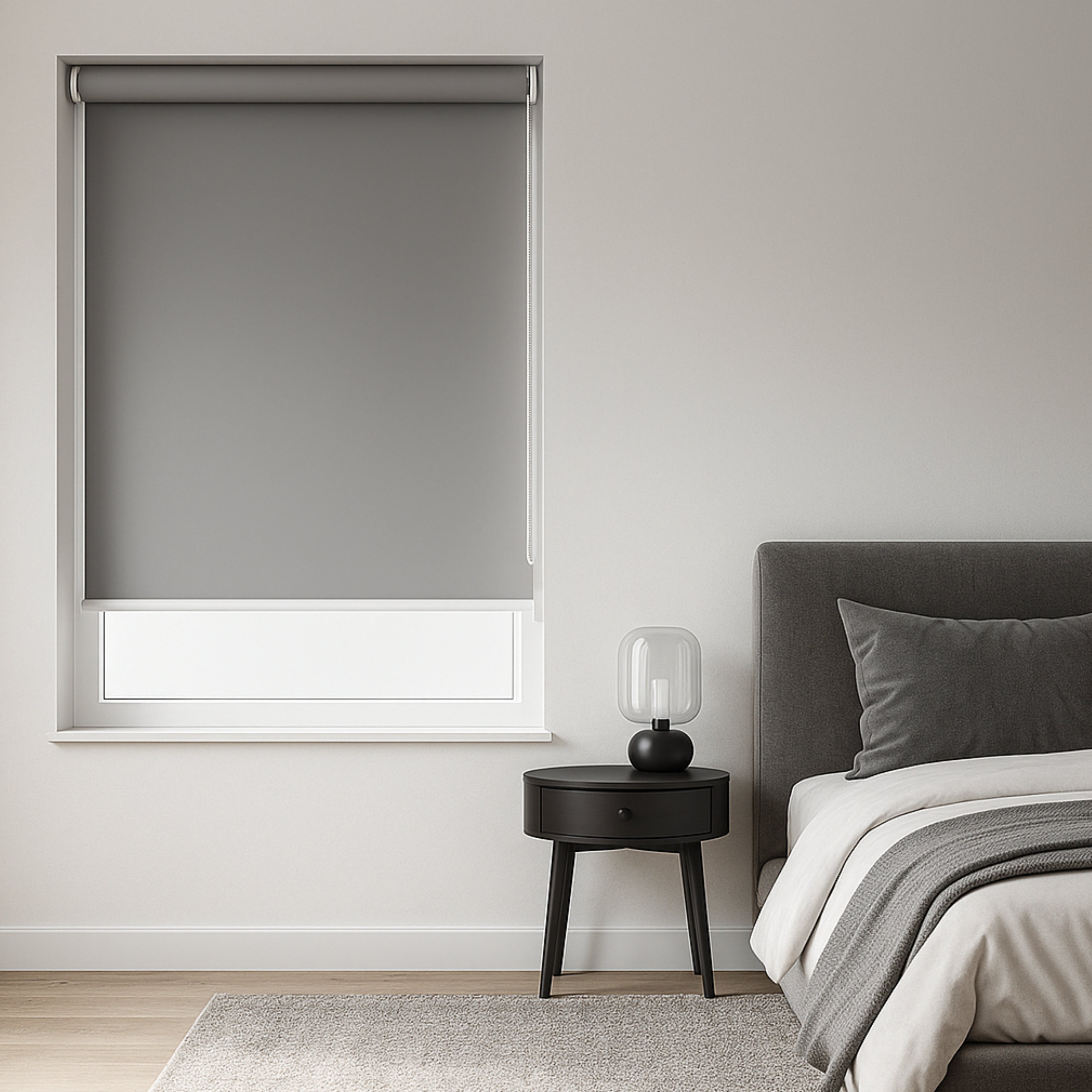 Gris - Persiana Enrollable BlackOut