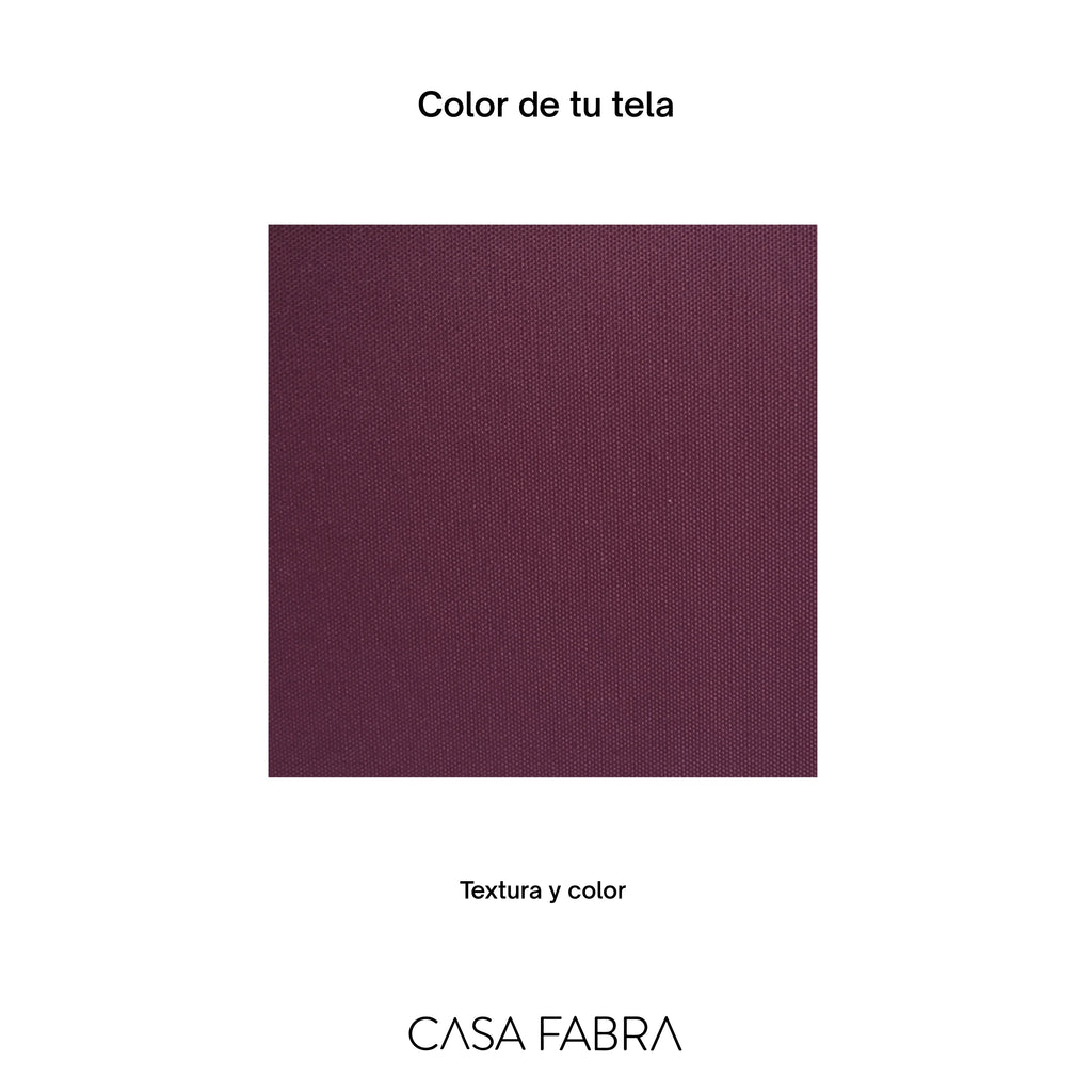 Burgundy - Persiana Enrollable BlackOut