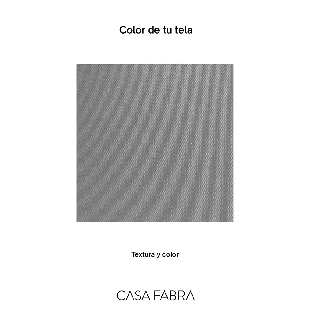 Gris - Persiana Enrollable BlackOut