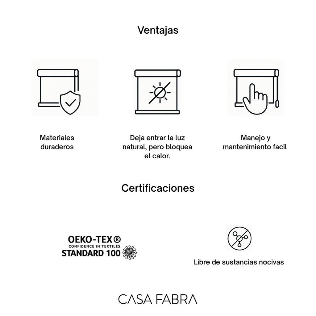 White Bone - Persiana Enrollable Sunscreen