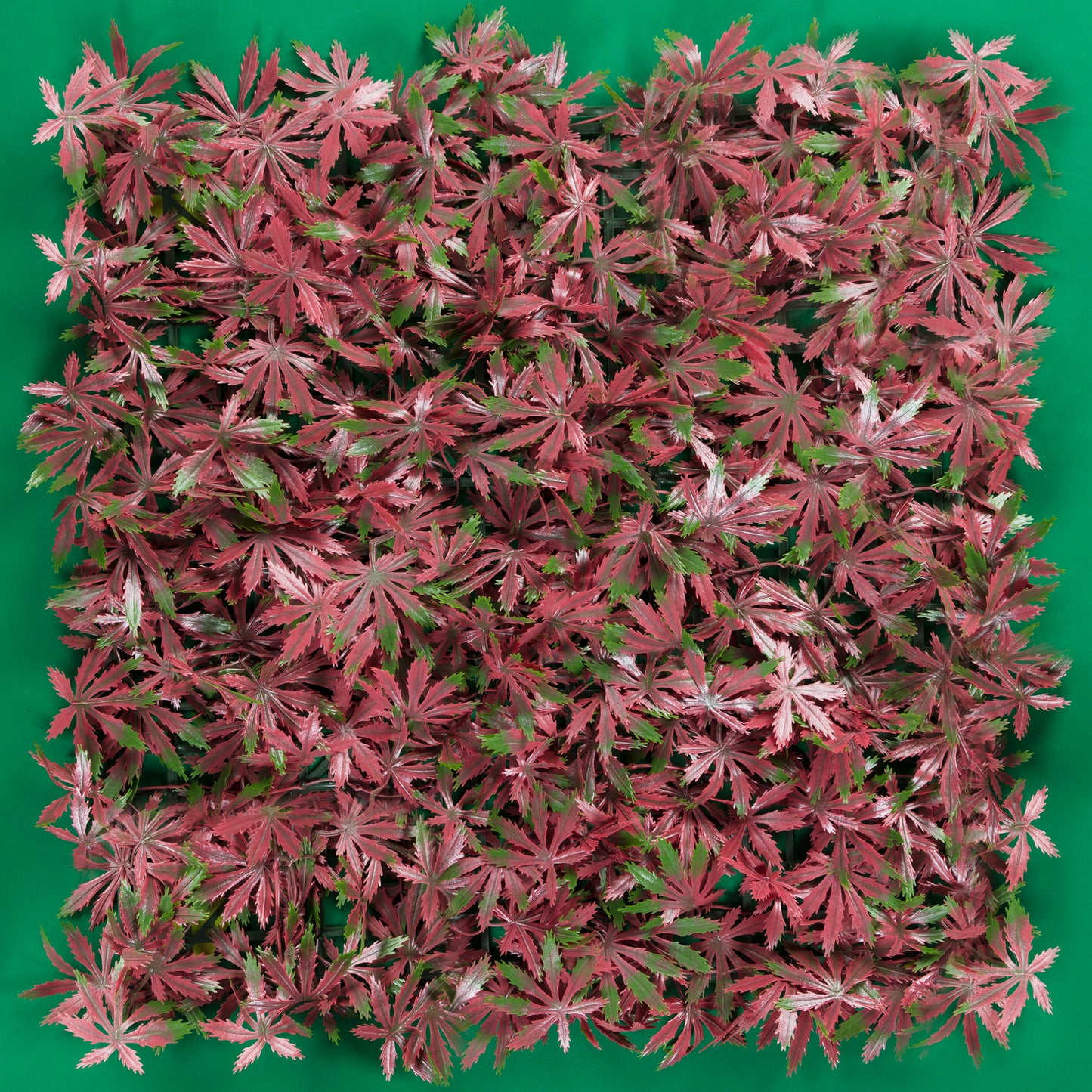 Maple Rojo Follaje Artificial 1 m2 | 4 Piezas de 50x50 cm